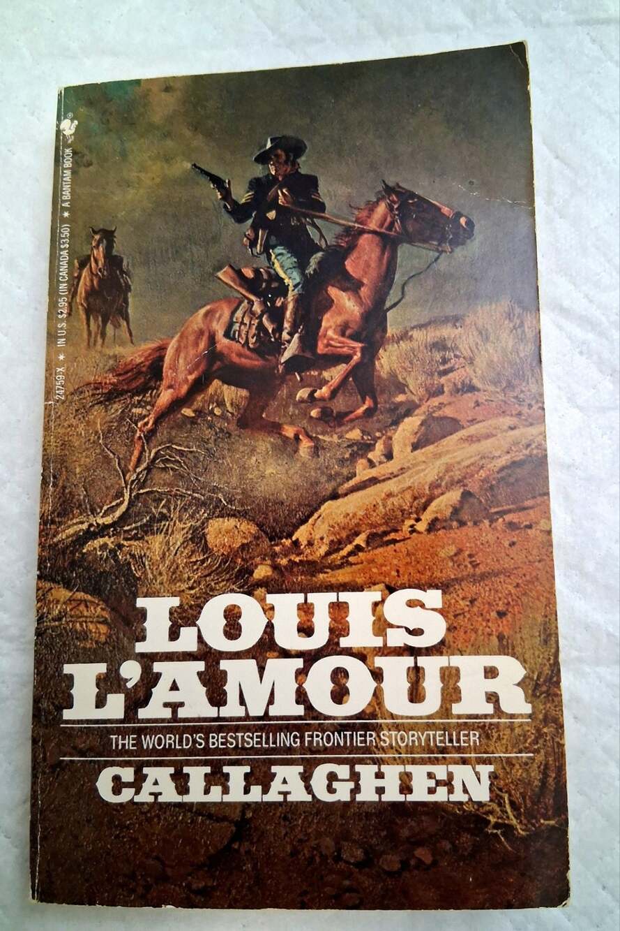 Callaghen by Louis L'Amour Vintage Paperback Book